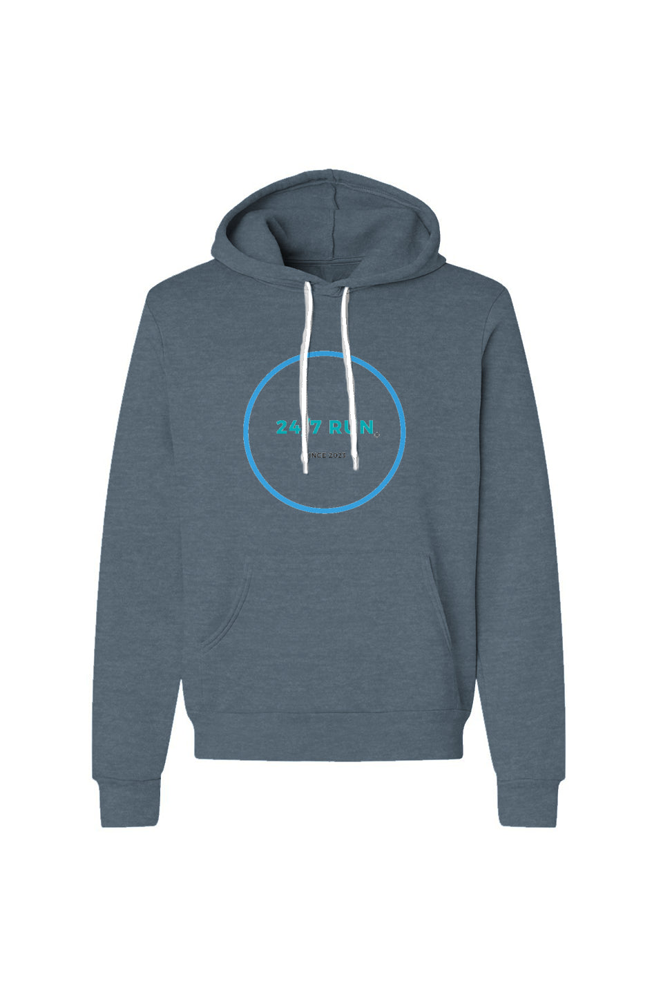 24/7 RUN - Unisex Pullover Hoodie - Heather