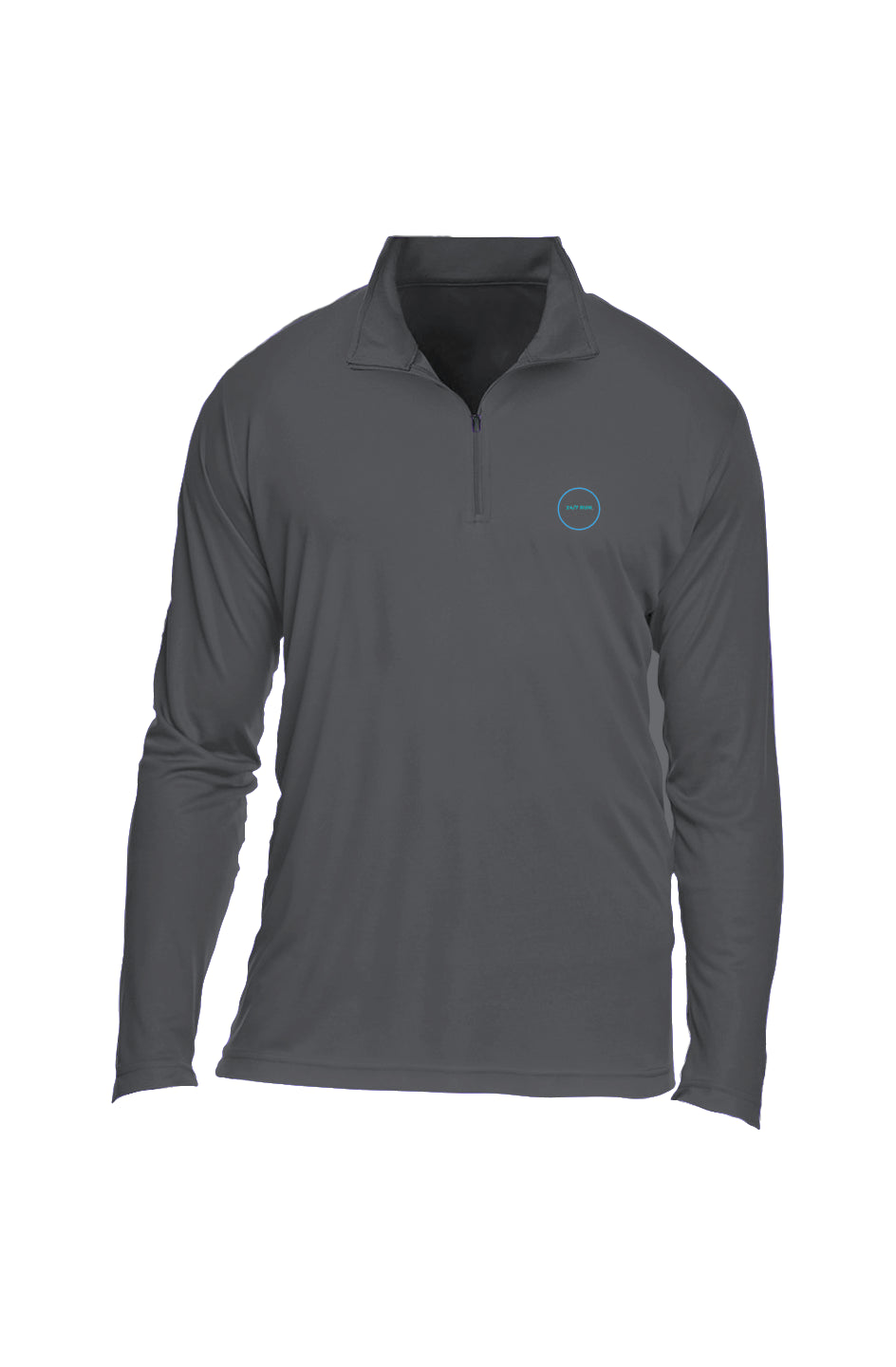 24/7 RUN - Mens Quarter-Zip - Sport Graphite