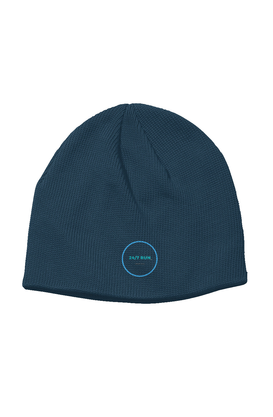 24/7 RUN - Organic Beanie - Blue