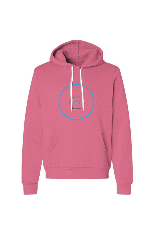 24/7 HOOPS - Unisex Pullover Hoodie - Pink