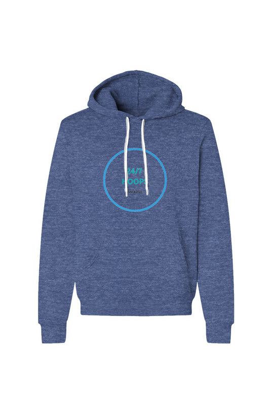 24/7 HOOPS - Unisex Pullover Hoodie - Heather True