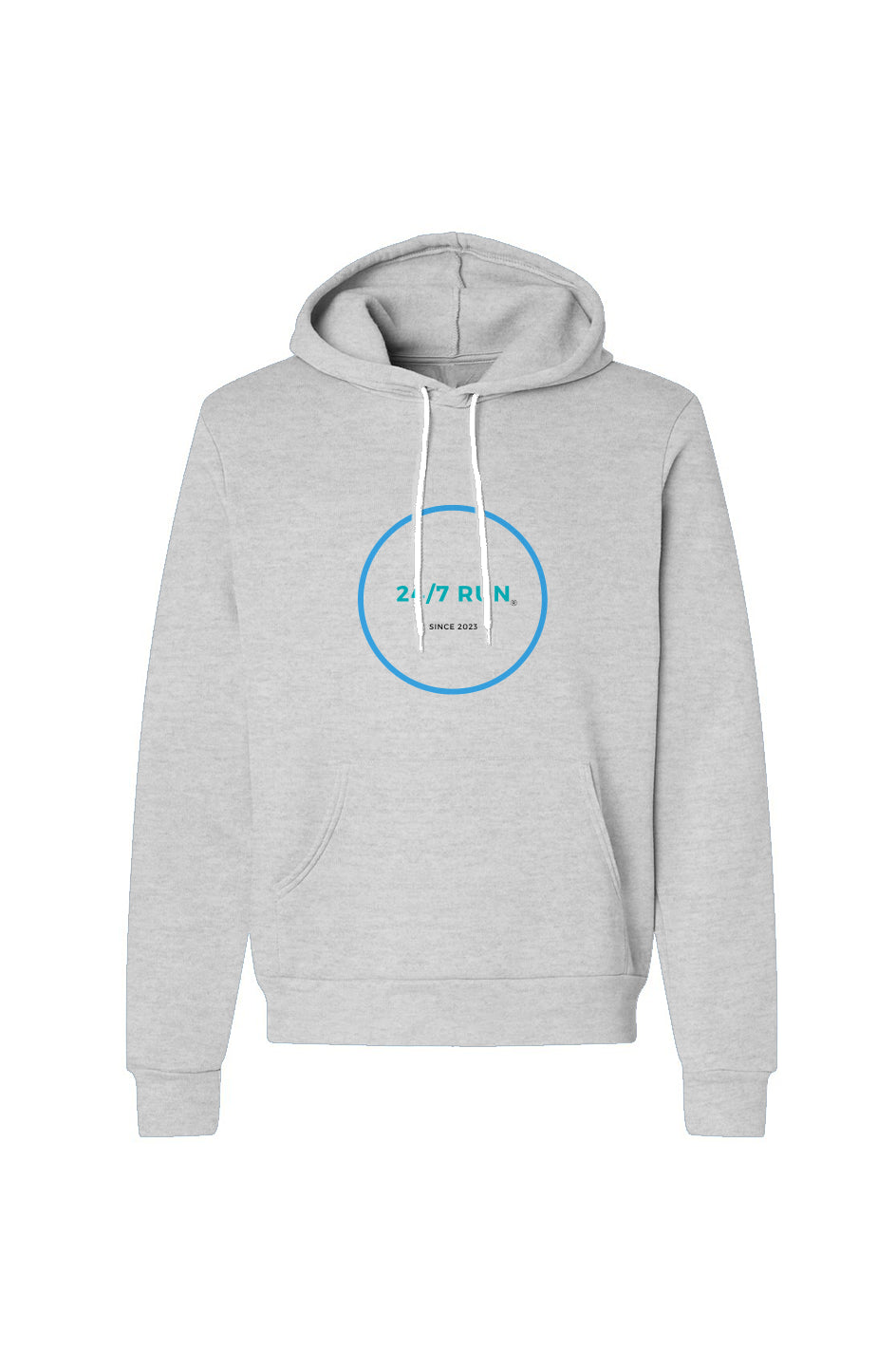 24/7 RUN - Unisex Pullover Hoodie - Ash
