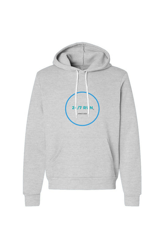 24/7 RUN - Unisex Pullover Hoodie - Ash