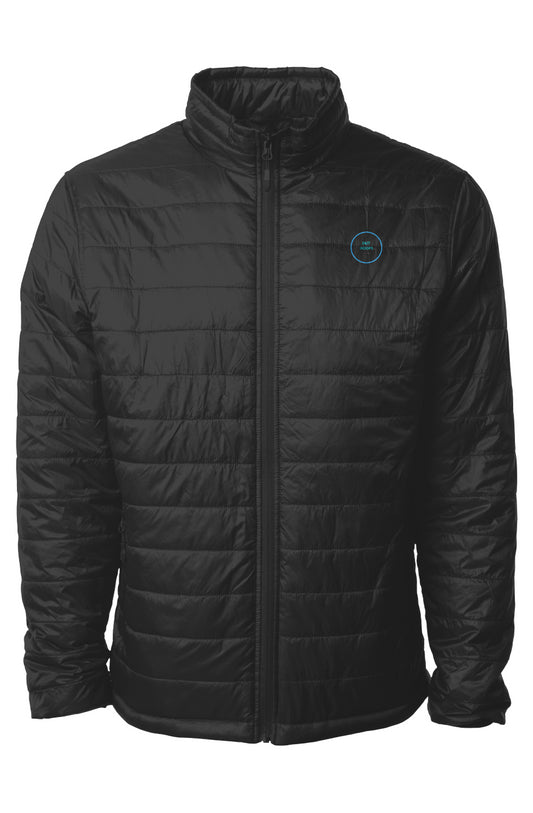 24/7 HOOPS - Puffer Jacket - Black
