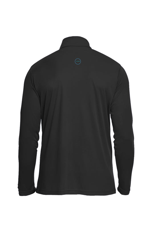 24/7 RUN - Mens Quarter-Zip - Black