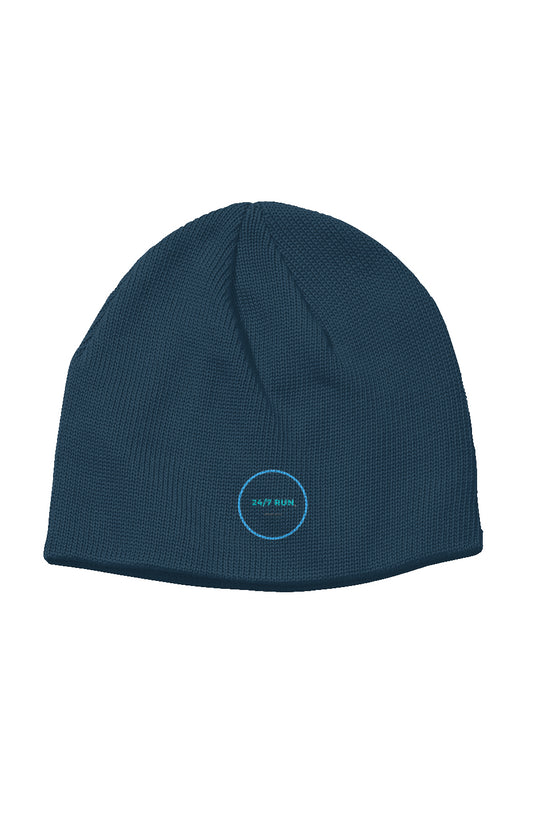 24/7 RUN - Organic Beanie - Blue