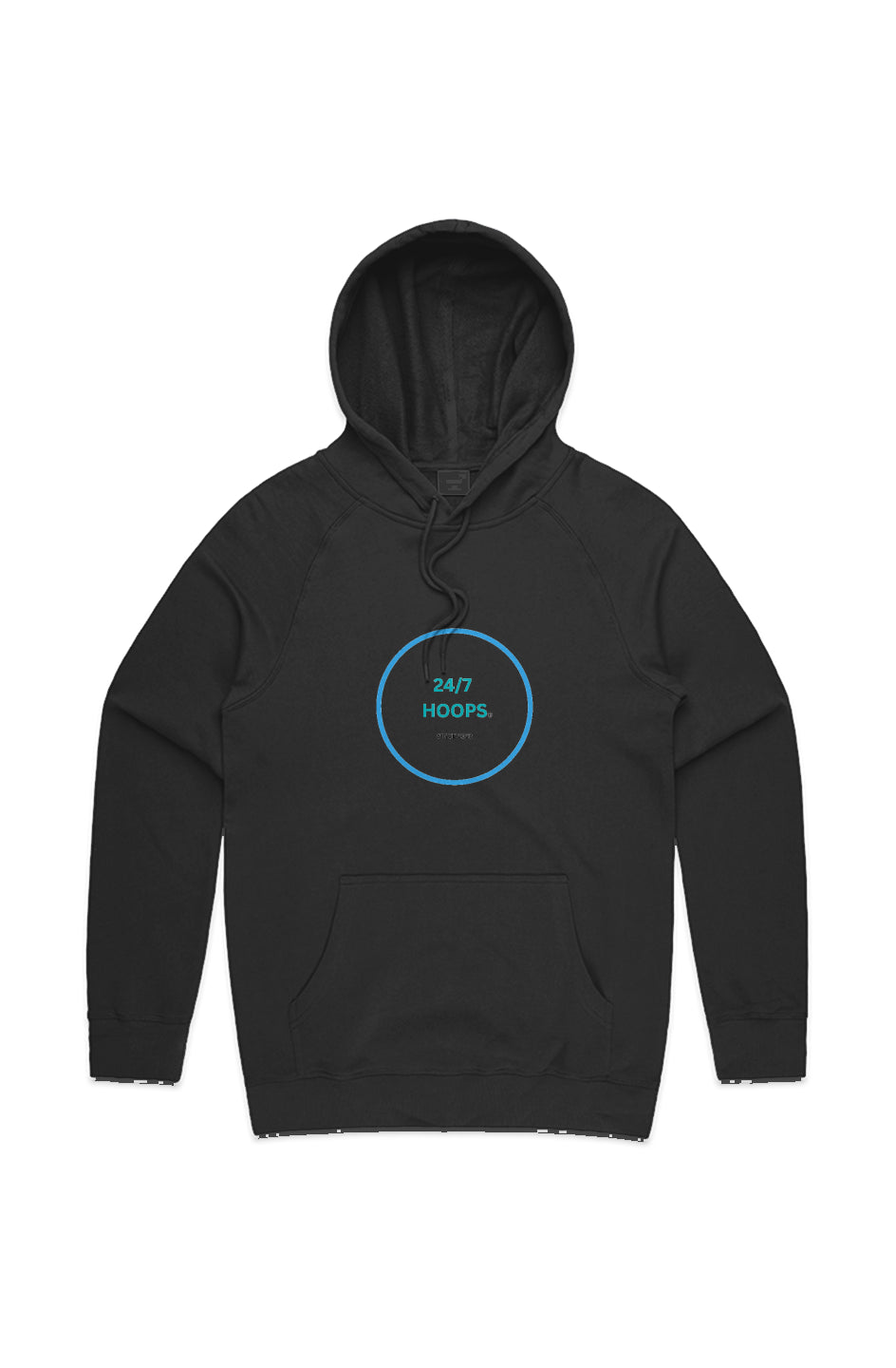 24/7 HOOPS - MENS PREMIUM HOOD - Heavy - Black